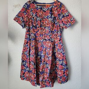 Modcloth Blue and Orange Garment